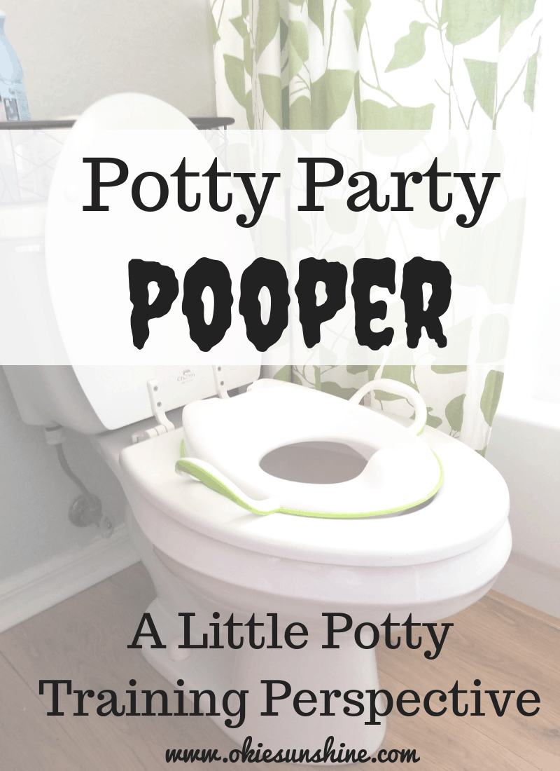 Potty Party Pooper. Potty Training.