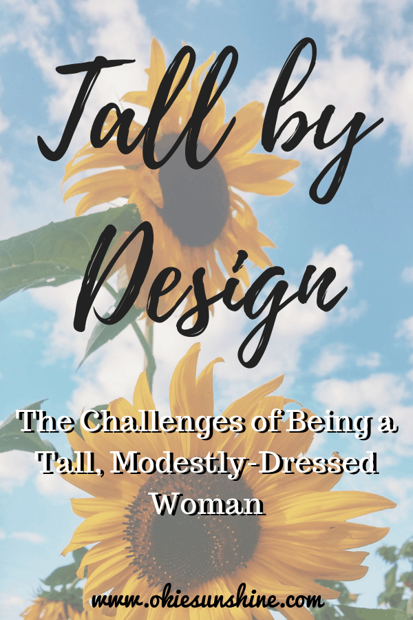 Tall By Design. Shopping challenges.