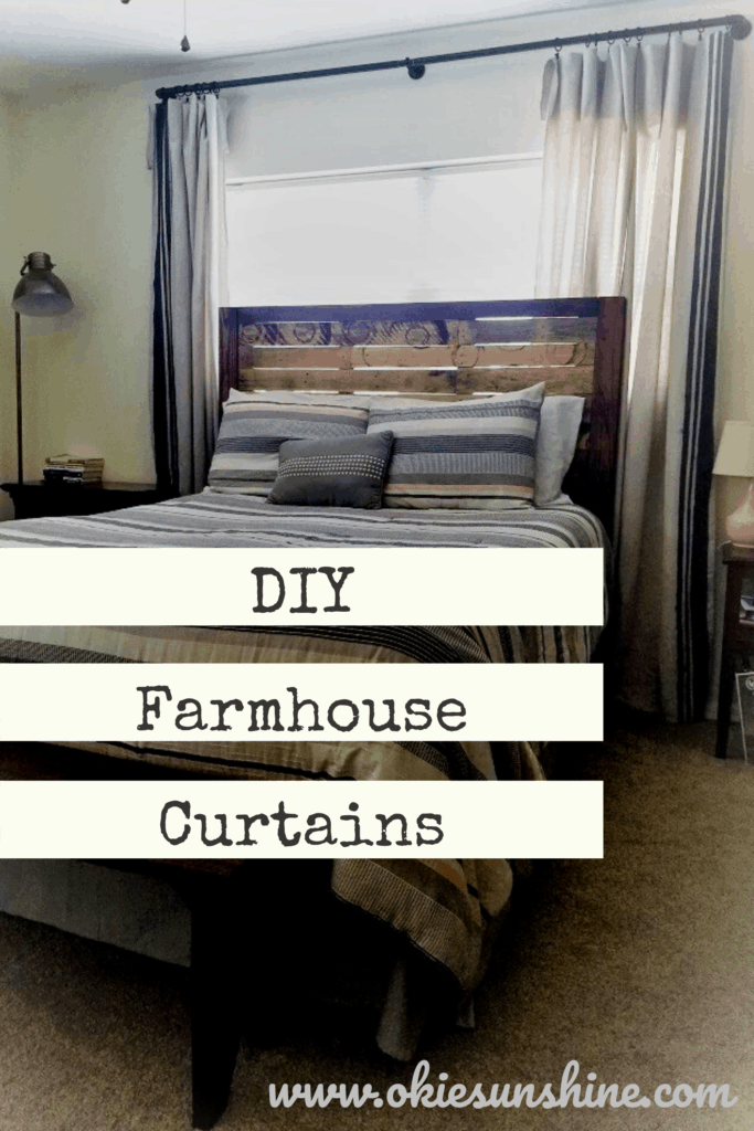 How to make farmhouse curtains