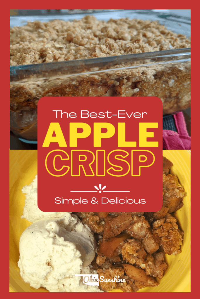 Simple & Delicious apple crisp