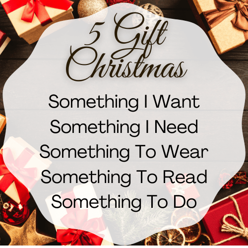 5 Gift Christmas Rule