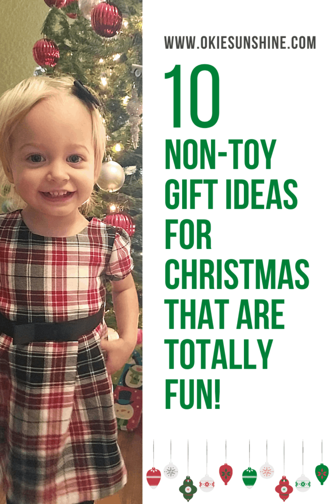 10 Non-Toy Gift Ideas for Christmas that are totally fun!