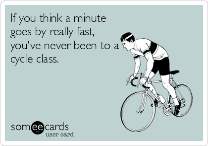 spin class humor